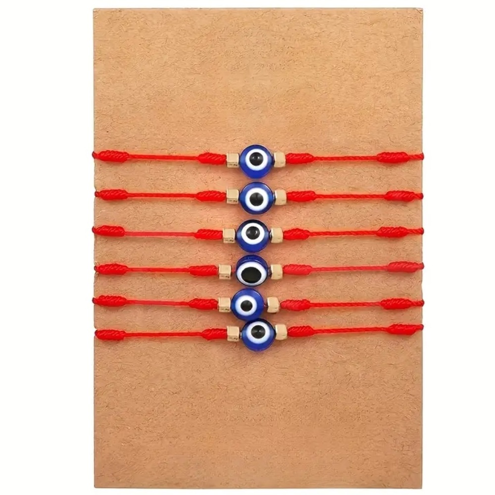 Evil Eye Red String Bracelets
